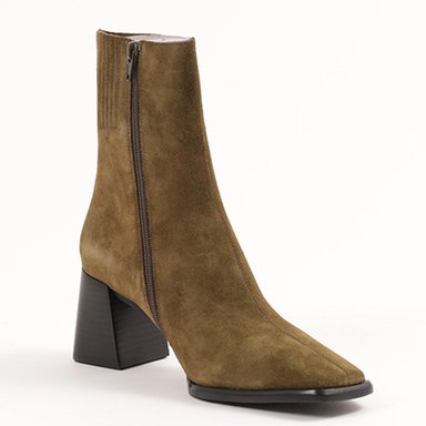 BOTÍN MUJER JEFFREY CAMPBELL CUERO VERDE SHERPAL - 3