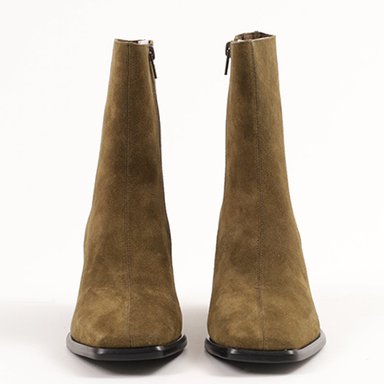 BOTÍN MUJER JEFFREY CAMPBELL CUERO VERDE SHERPAL - 5
