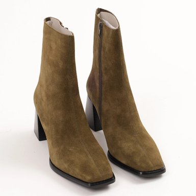 BOTÍN MUJER JEFFREY CAMPBELL CUERO VERDE SHERPAL - 6