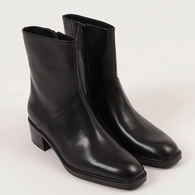 BOTÍN MUJER JEFFREY CAMPBELL CUERO NEGRO ERUDIN - 2