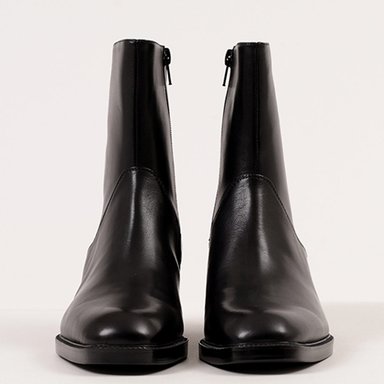 BOTÍN MUJER JEFFREY CAMPBELL CUERO NEGRO ERUDIN - 4