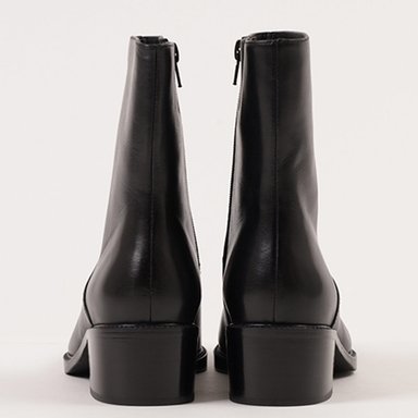 BOTÍN MUJER JEFFREY CAMPBELL CUERO NEGRO ERUDIN - 6
