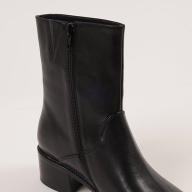 BOTÍN MUJER JEFFREY CAMPBELL CUERO NEGRO ERUDIN - 7