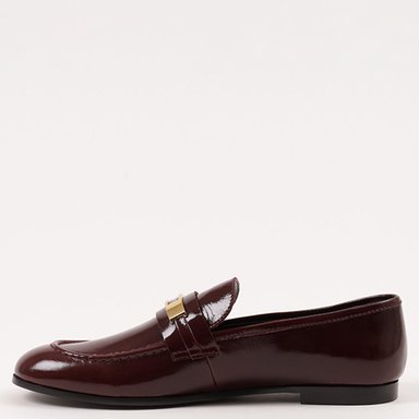 MOCASÍN MUJER JEFFREY CAMPBELL CUERO BURDEO LOAFED - 4