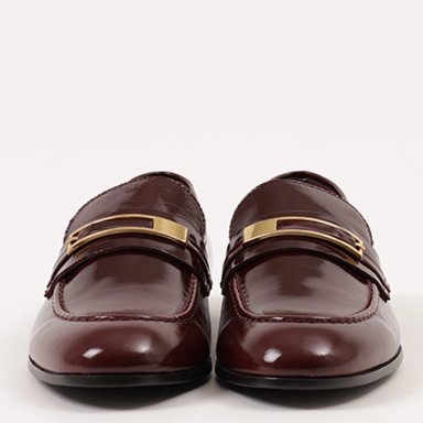 MOCASÍN MUJER JEFFREY CAMPBELL CUERO BURDEO LOAFED - 5