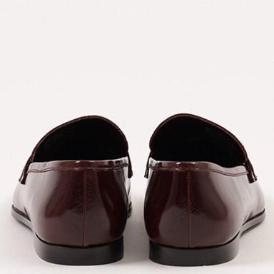 MOCASÍN MUJER JEFFREY CAMPBELL CUERO BURDEO LOAFED - 7