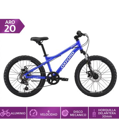 BICICLETA INFANTIL OXFORD DRAKO ARO 20 - 1