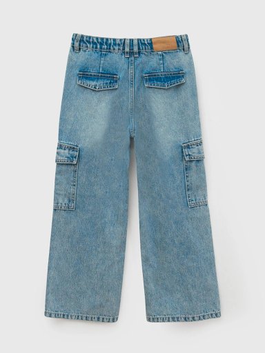 JEANS NIÑA COLLOKY ALGODÓN CARGO - 2