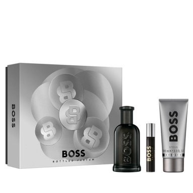 PERFUME HUGO BOSS BOSS BOTTLED PARFUM HOMBRE 100 ML + PEN SPRAY 10 ML + GEL DE DUCHA 100 ML - 2