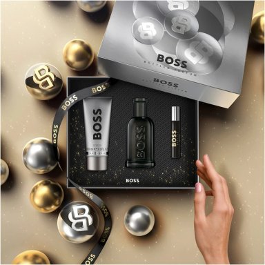 PERFUME HUGO BOSS BOSS BOTTLED PARFUM HOMBRE 100 ML + PEN SPRAY 10 ML + GEL DE DUCHA 100 ML - 4