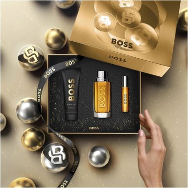PERFUME HUGO BOSS SCENT FOR HIM HOMBRE EDT 100 ML + PEN SPRAY 10 ML + GEL DE DUCHA 100 ML - 4