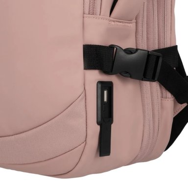 MOCHILA DE VIAJE SAXOLINE URBANITE 5SX 16" OLD ROSE - 10
