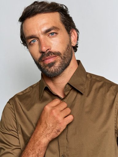 CAMISA HOMBRE SPAVALDI ALGODÓN MANGA LARGA POPLIN - 3