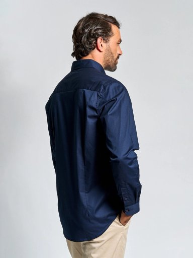 CAMISA HOMBRE SPAVALDI ALGODÓN MANGA LARGA POPLIN - 2