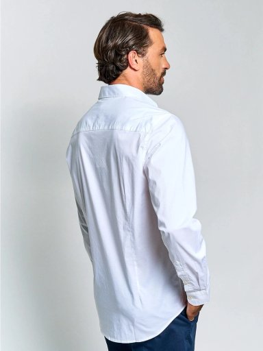 CAMISA HOMBRE SPAVALDI ALGODÓN MANGA LARGA POPLIN - 3