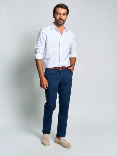 CAMISA HOMBRE SPAVALDI ALGODÓN MANGA LARGA - 4