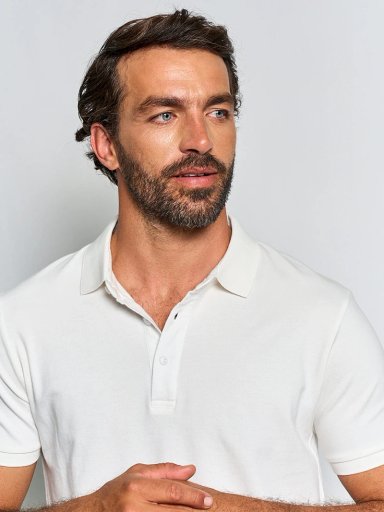 POLERA HOMBRE SPAVALDI ALGODÓN MANGA CORTA PIQUÉ - 3