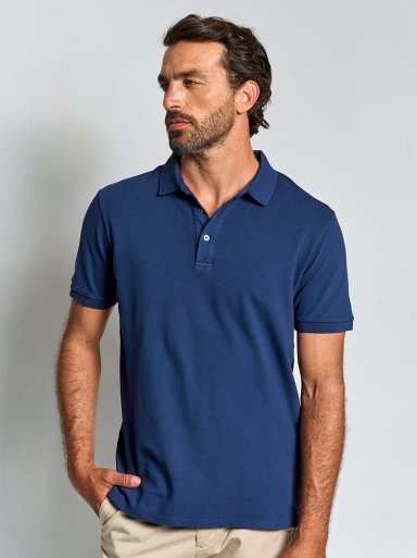 POLERA HOMBRE SPAVALDI ALGODÓN MANGA CORTA PIQUÉ - 1
