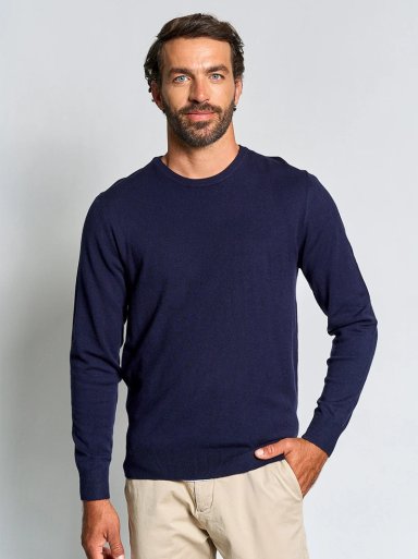 SWEATER HOMBRE SPAVALDI CUELLO REDONDO - 1