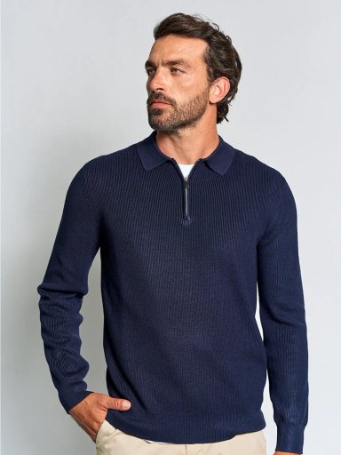 SWEATER HOMBRE SPAVALDI HALF ZIPPER - 1