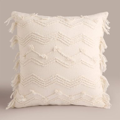 COJÍN MAISON LINETT ZIGZAG 50X50 CM - 1