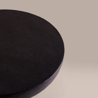 MESA DE APOYO MAISON LINETT MARMOL MADERA NEGRO - 4