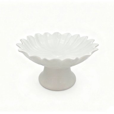 CENTRO DE MESA RIPLEY HOME FLOR 21 CM BLANCO - 1