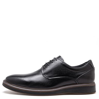 ZAPATOS HOMBRE DEMOCRATA NEGRO JAMES HI-SOFT 32 CUERO - 1