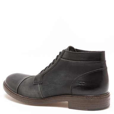 BOTINES HOMBRE DEMOCRATA NEGRO RUST CUERO - 3