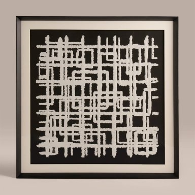 CUADRO RIPLEY HOME LÍNEAS 50X50 CM - 1