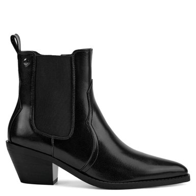 BOTINES MUJER VIA UNO NEGRO 12612401 - 1