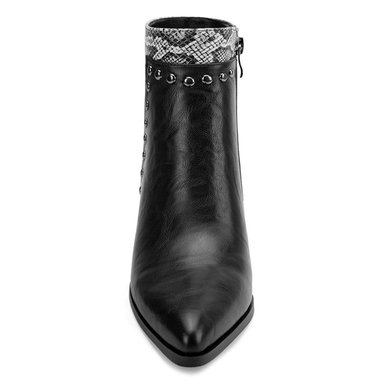 BOTINES MUJER VIA UNO NEGRO 12612403 - 3