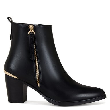BOTINES MUJER VIA UNO NEGRO 12633414 - 1