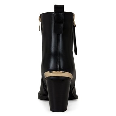 BOTINES MUJER VIA UNO NEGRO 12633414 - 4