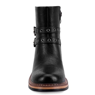 BOTINES MUJER VIA UNO NEGRO 12631410 - 3