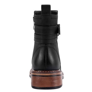BOTINES MUJER VIA UNO NEGRO 12631425 - 5