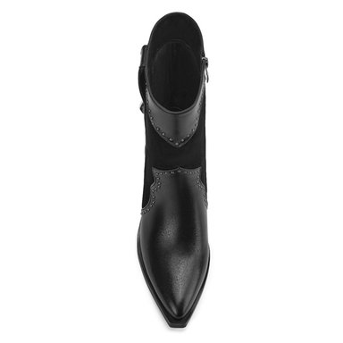 BOTAS MUJER VIA UNO NEGRO 12612309  - 4