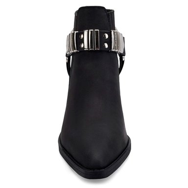 BOTINES MUJER VIA UNO NEGRO 12612408  - 4