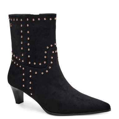 BOTINES MUJER VIA UNO NEGRO - 2