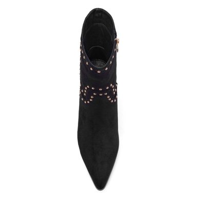 BOTINES MUJER VIA UNO NEGRO - 4