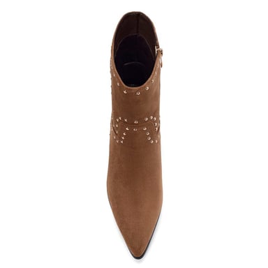 BOTINES MUJER VIA UNO TAUPE - 4