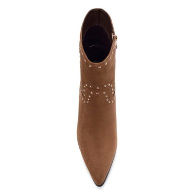 BOTINES MUJER VIA UNO TAUPE - 4