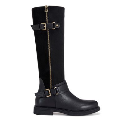 BOTAS MUJER VIA UNO NEGRO - 1