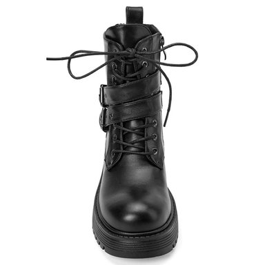 BOTINES MUJER VIA UNO NEGRO - 3