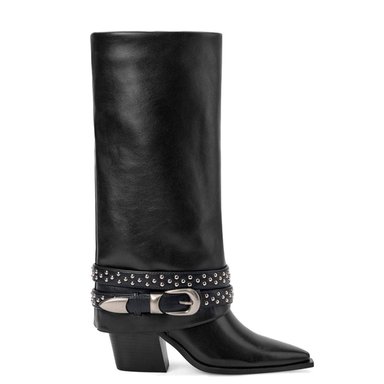 BOTAS MUJER VIA UNO NEGRO - 1