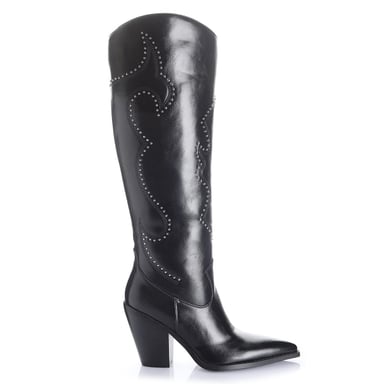BOTAS MUJER VIA UNO NEGRO - 1