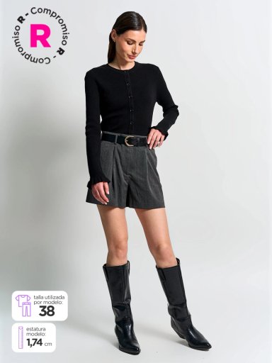 SHORT MUJER MARQUIS CINTURÓN - 2