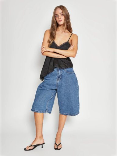 BLUSA MUJER INDEX SIN MANGAS LENCERO - 4