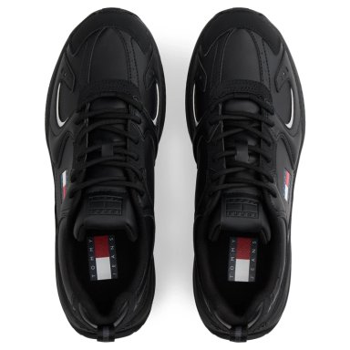ZAPATILLAS HOMBRE TOMMY HILFIGER CASUALES NEGRO EM0EM01621BDS  - 4