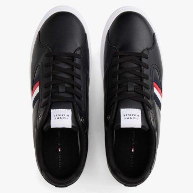ZAPATILLAS HOMBRE TOMMY HILFIGER CASUALES NEGRO FM0FM05628BDS  - 4
